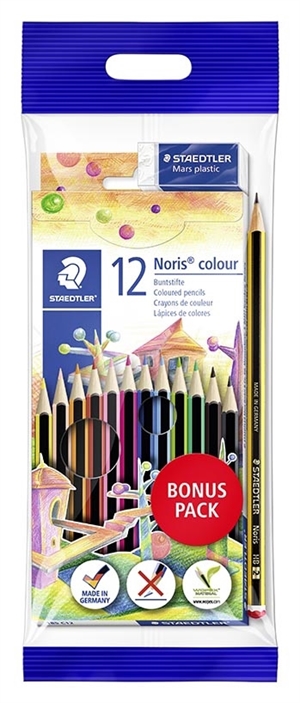 Staedtler Ołówek kolorowy Noris wartościowy zestaw asortyment (14)